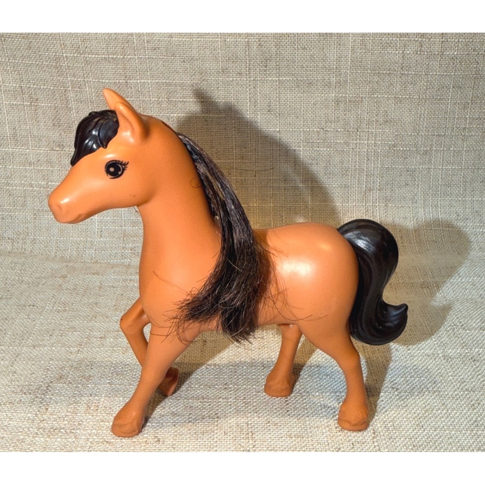 Barbie Mysteries‎ The Great Horse Chase Toy Black Rooted Mane Molded Tail